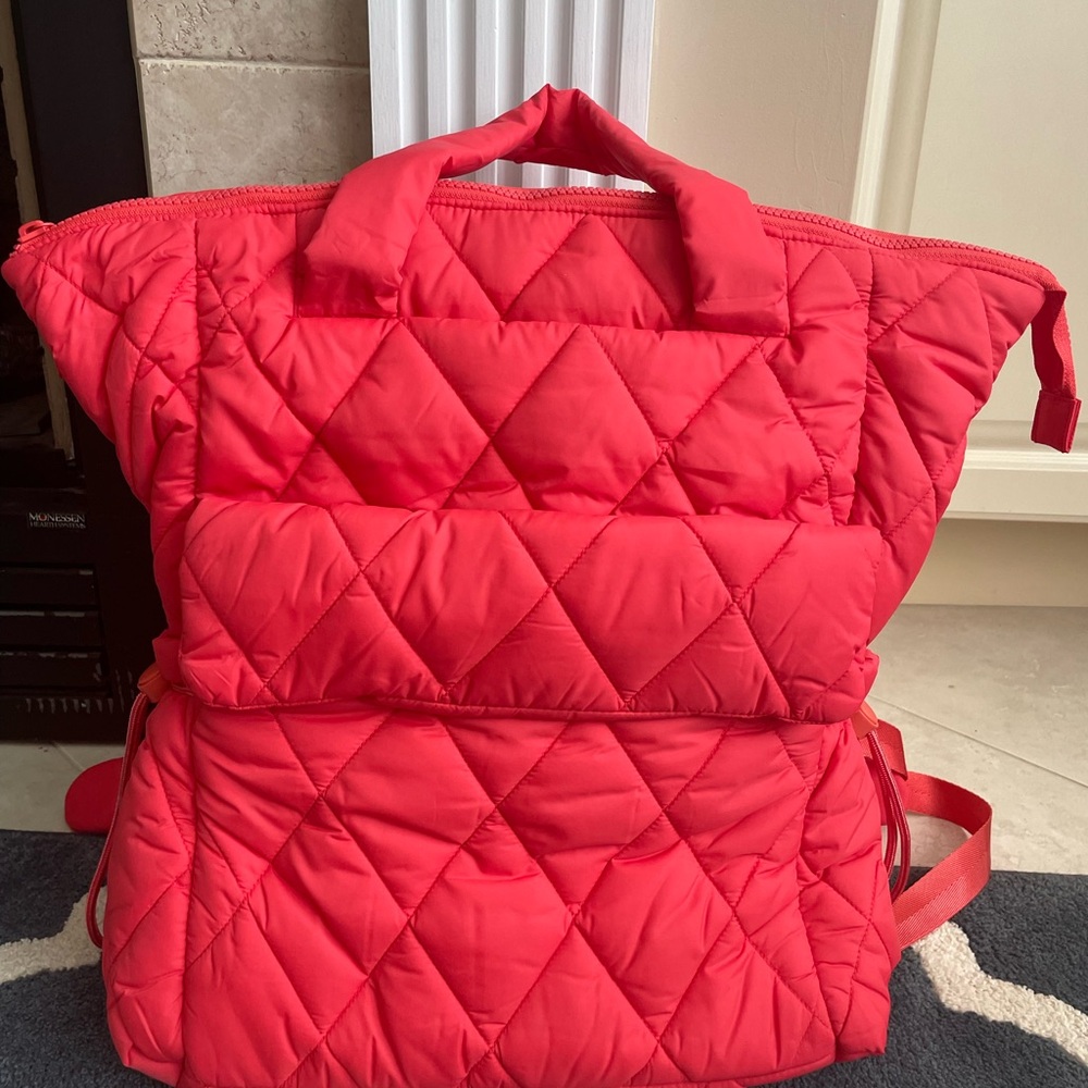 Vera Bradley quilted baby diaper bag backpack